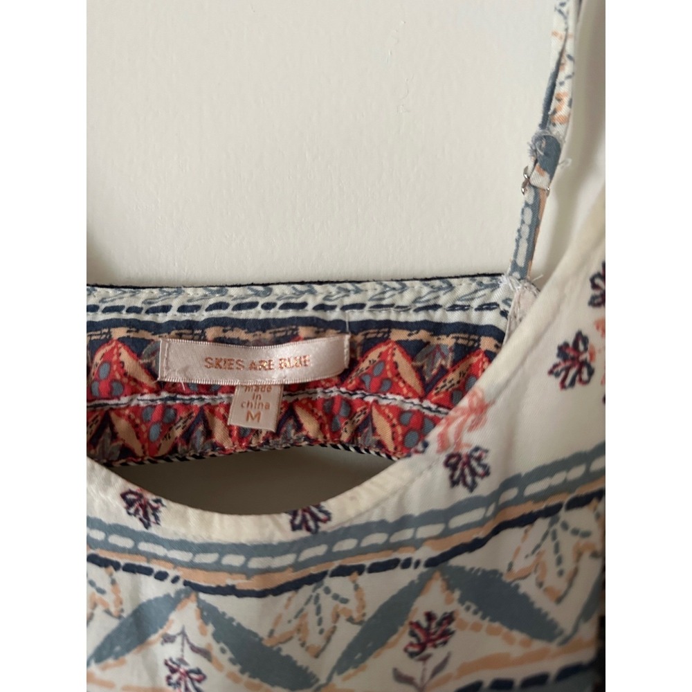 Sky's Are Blue Bohemian Festival Maxi Dress Medium - Picture 5 of 8